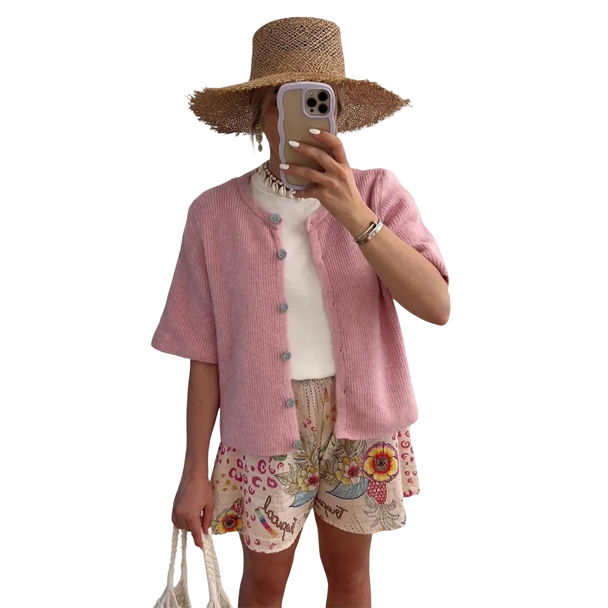 Summer Breeze Women's Short Sleeve Cardigan (XS–5XL)