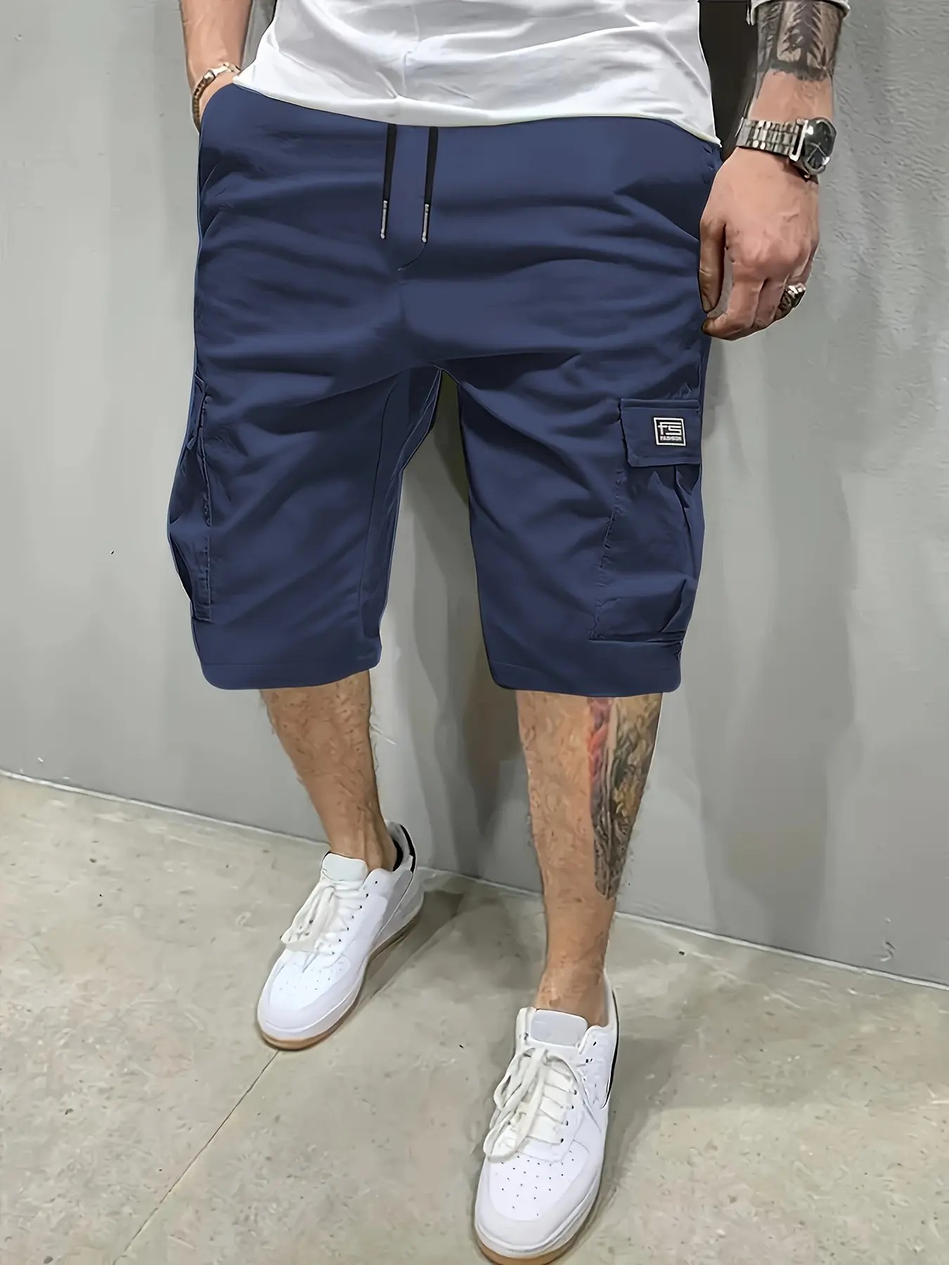 🔥Men's Multi-Pocket Cargo Shorts Casual Streetwear Set