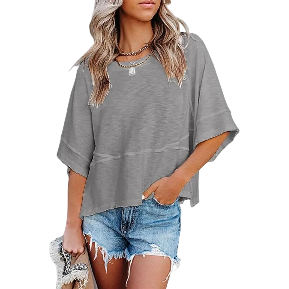 Women's Batwing Half Sleeve Top