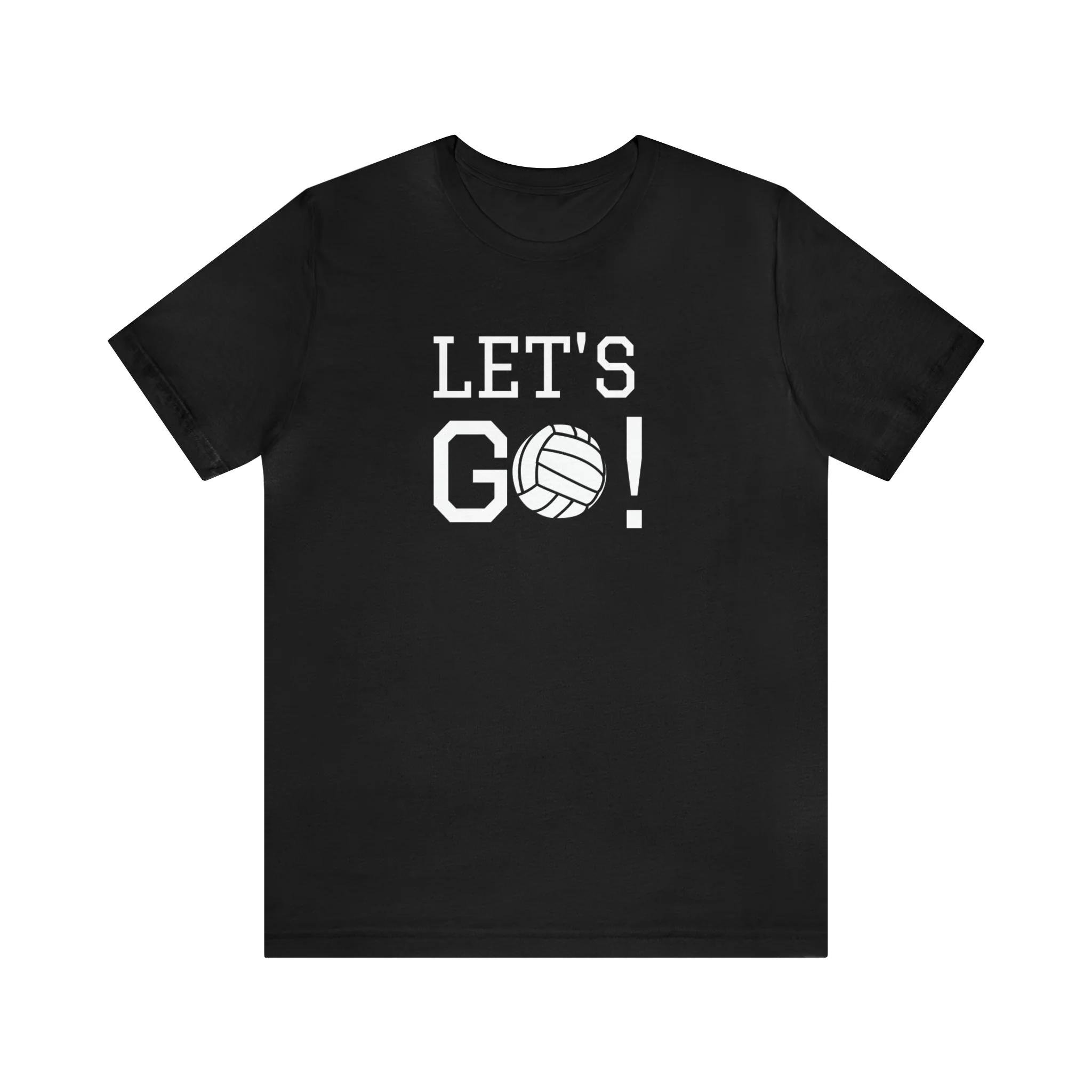 Let's Go! Volleyball Unisex Jersey Short Sleeve Tee