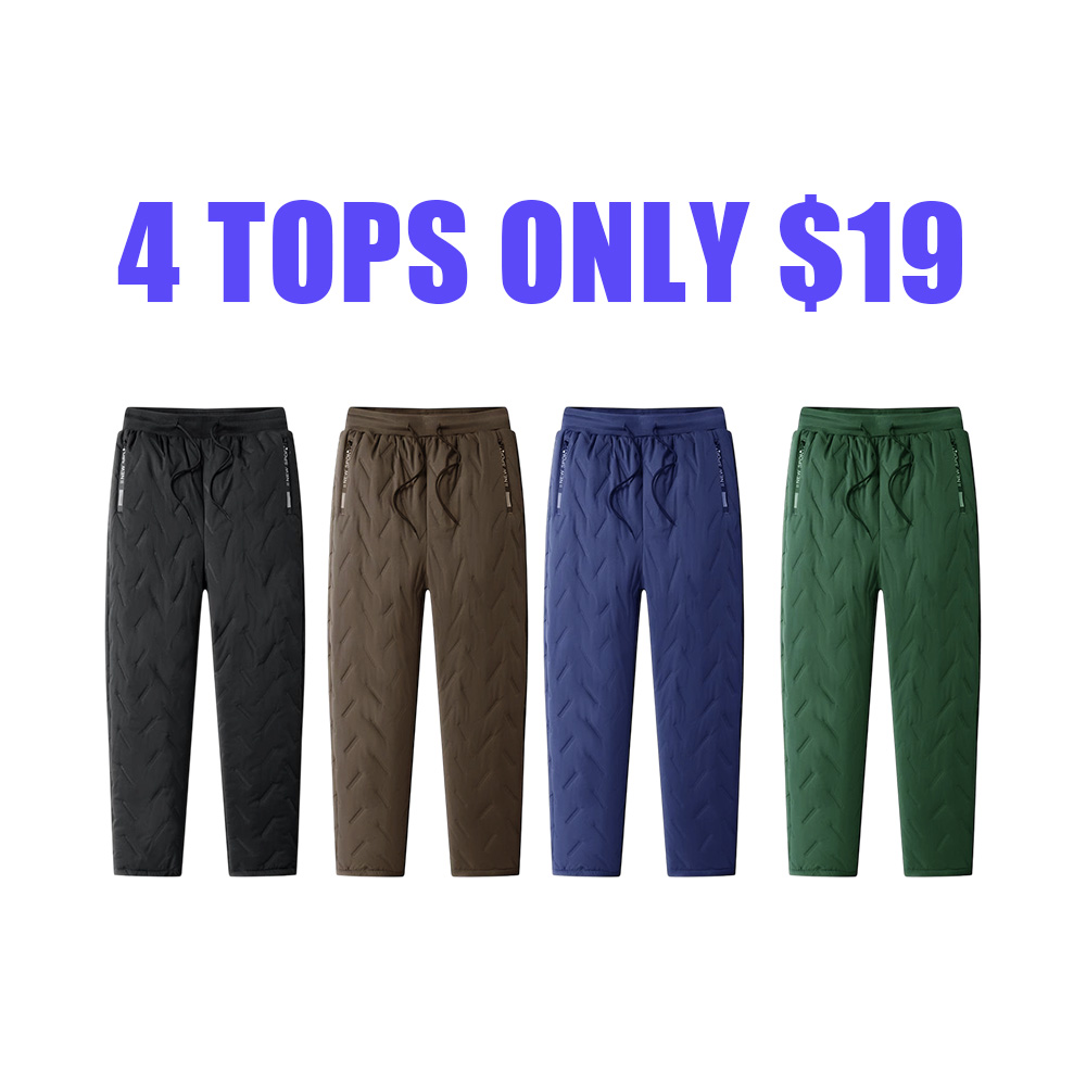 ​​Men's Winter Fleece Windproof Two-Piece Set