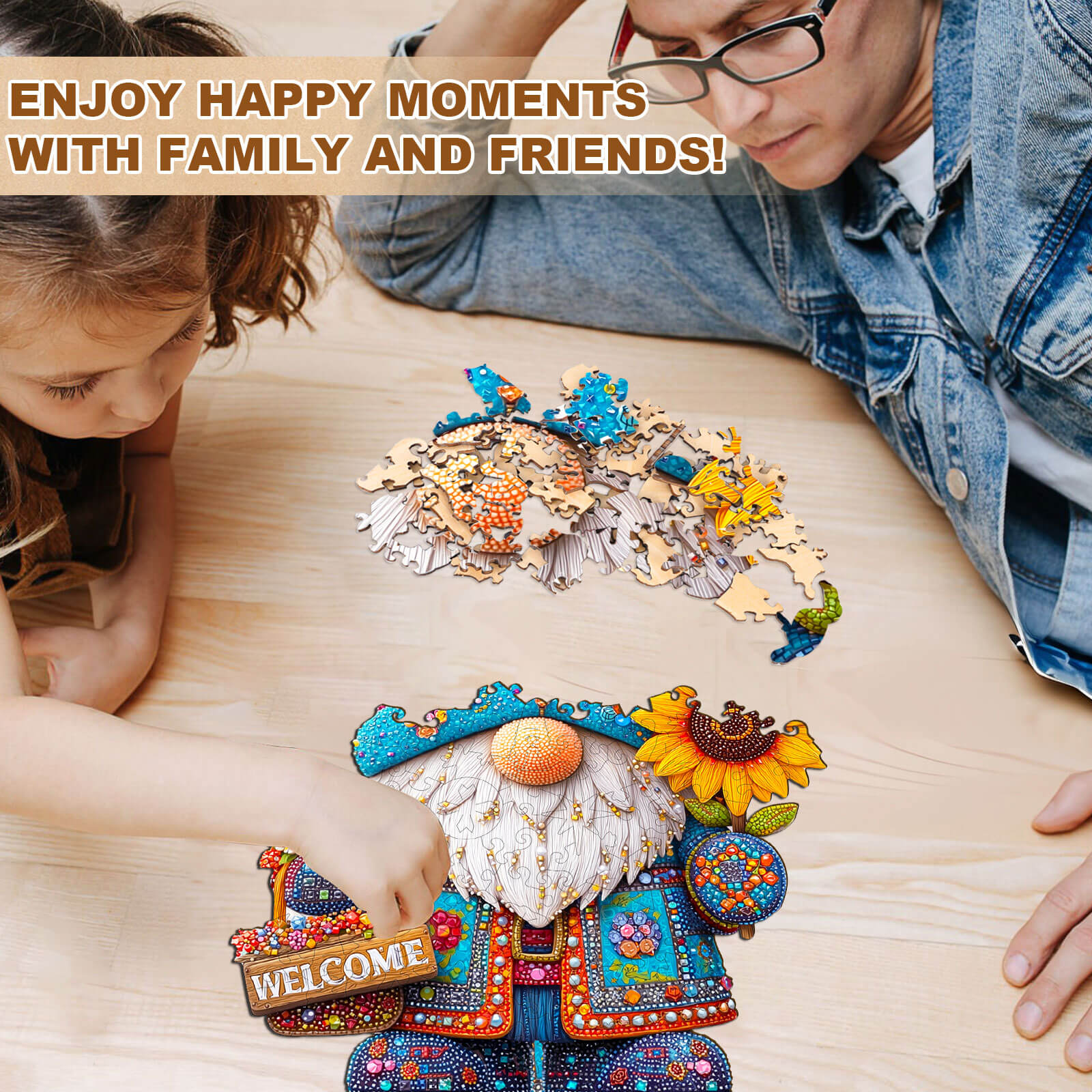 Gem Goblin Wooden Jigsaw Puzzle