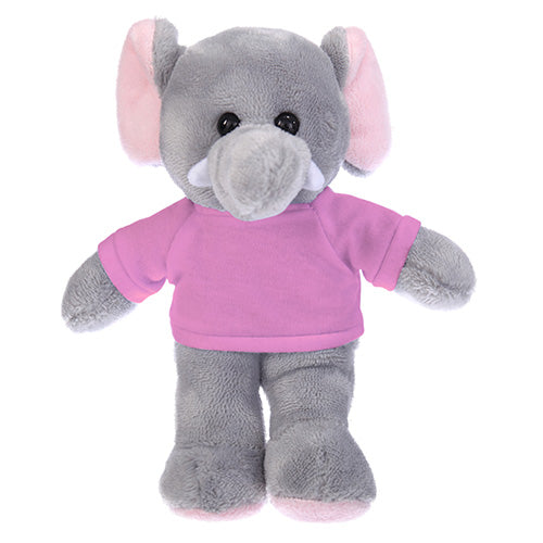 Soft Plush Elephant with Tee 8inch