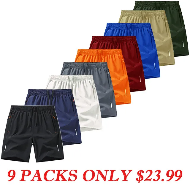 🏆Men’s ActiveFlex Zipper Pocket Shorts
