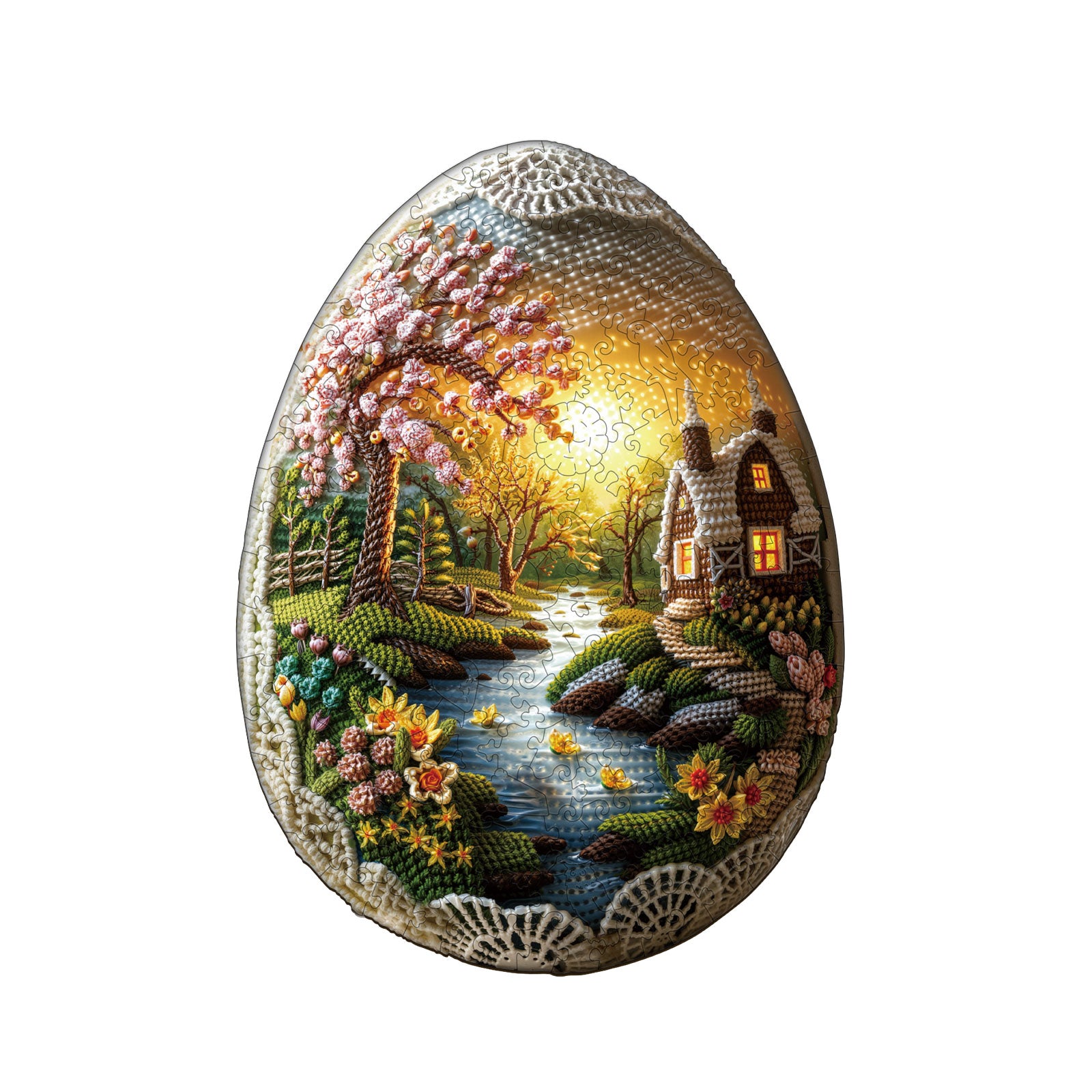 Fairytale Countryside Wooden Jigsaw Puzzle