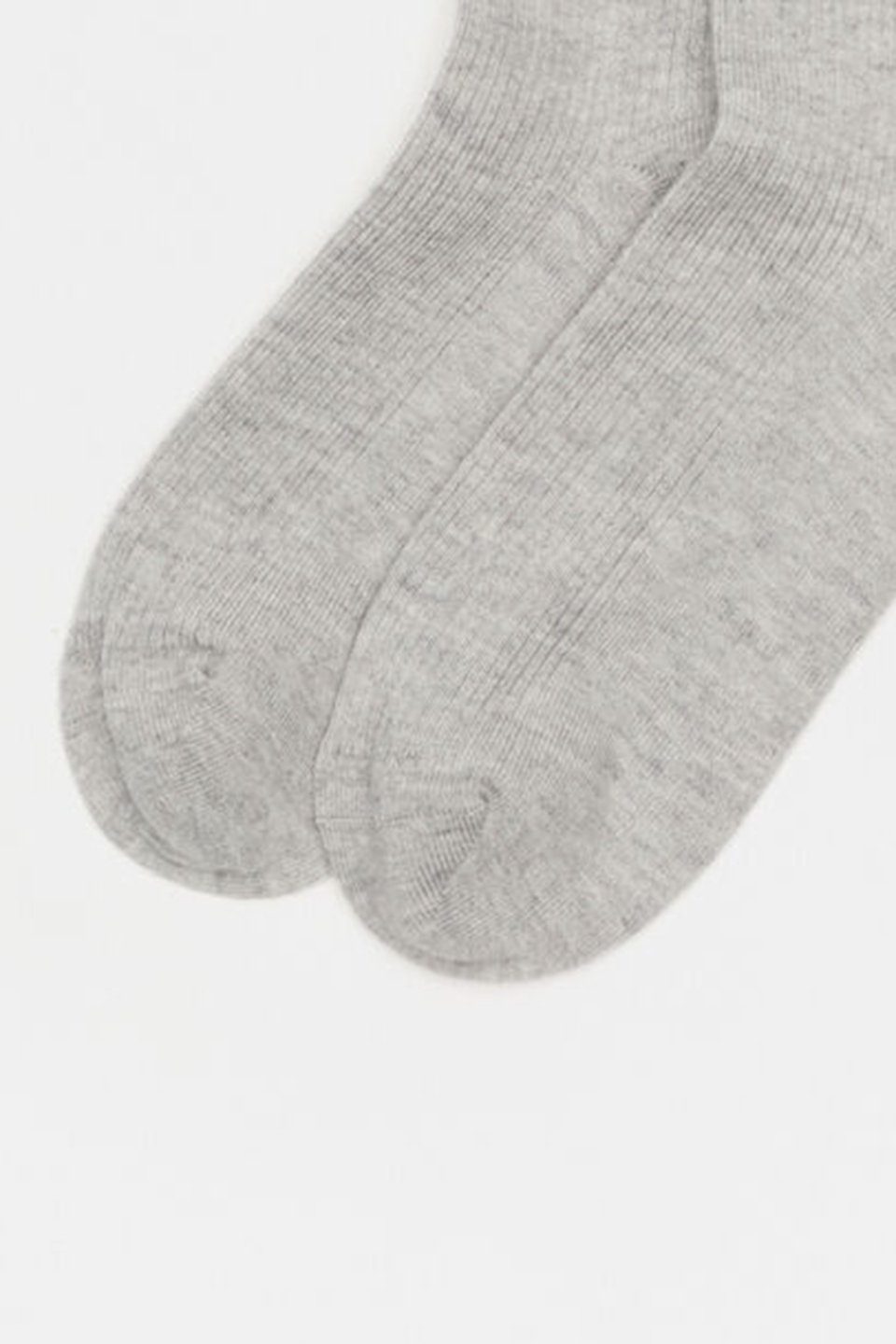 Textured Knit Quarter Socks