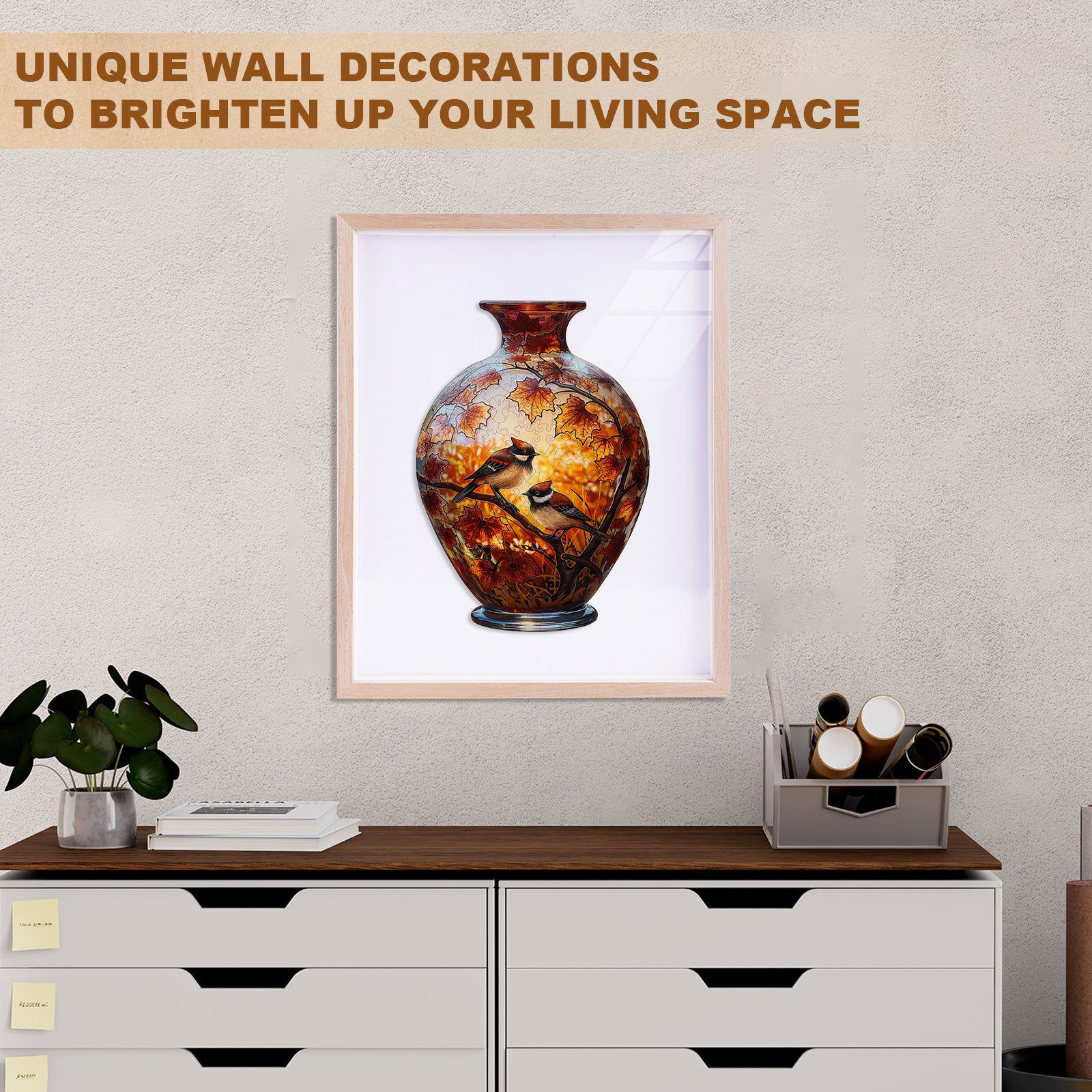 Autumn Murmurs Wooden Jigsaw Puzzle