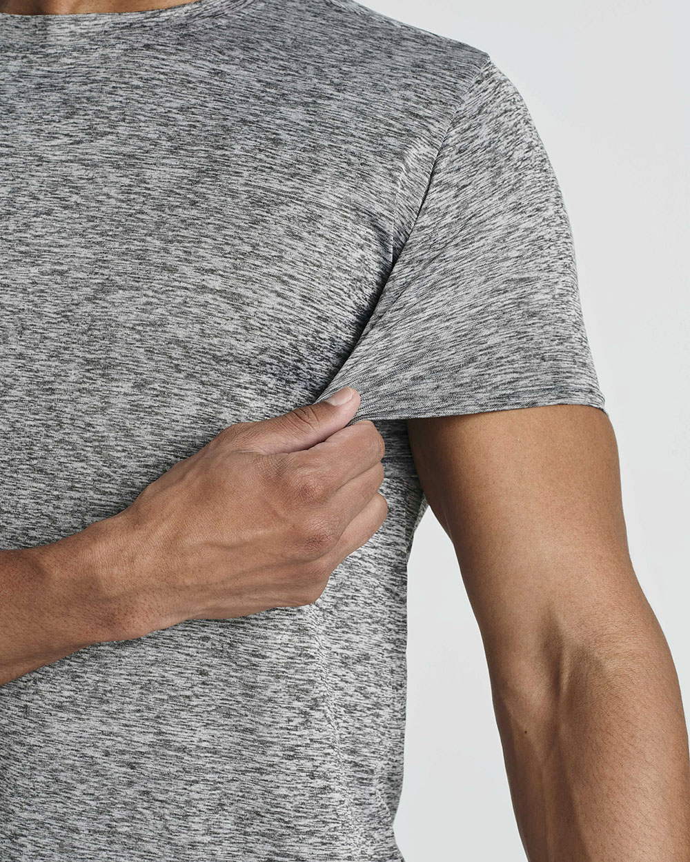 10 Pack: Men’s Short Sleeve Dry Fit Active Crew Neck T Shirt - Athletic Running Gym Workout Tee Tops