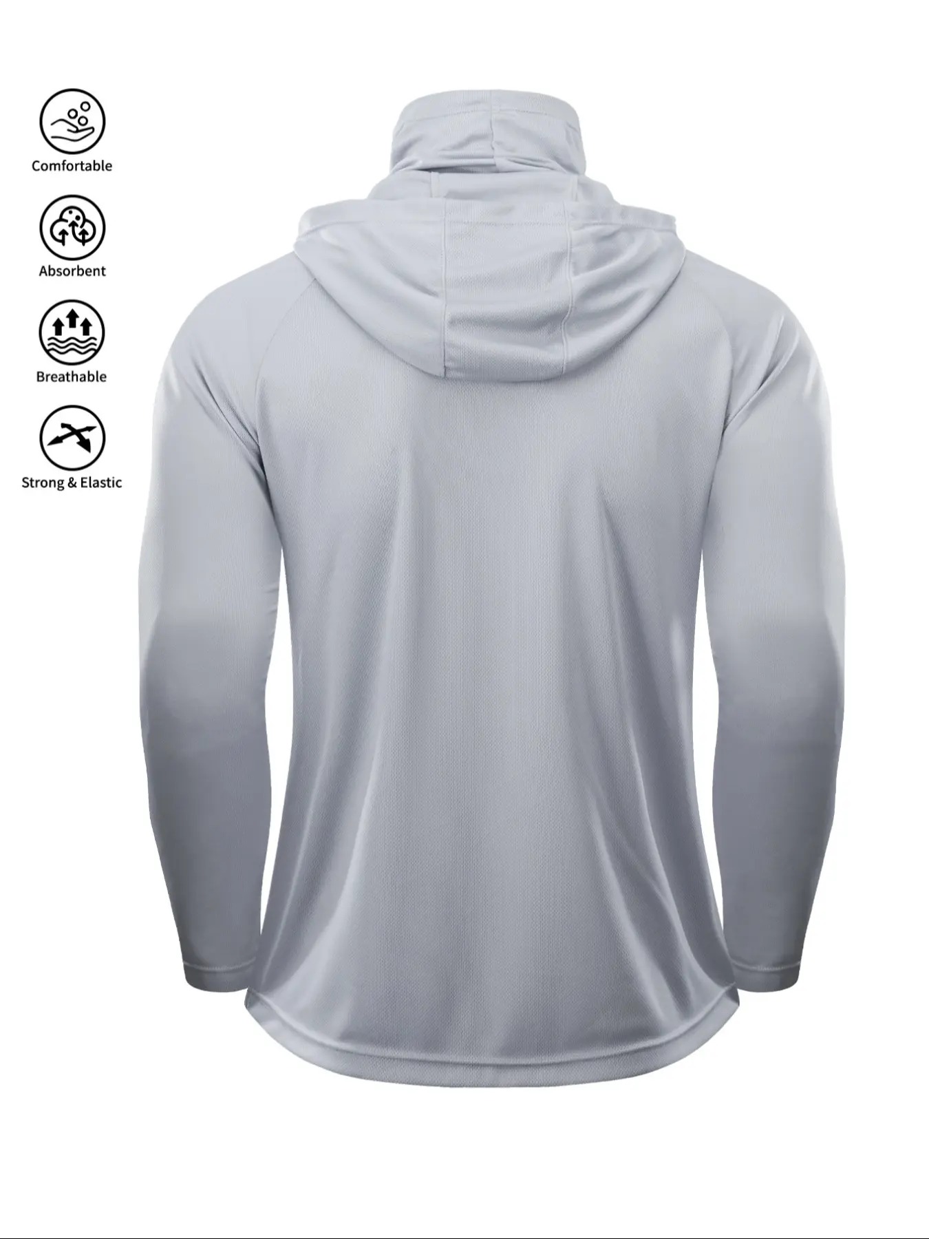 Men's UPF 50+ Sun Protection Hoodie ☀️