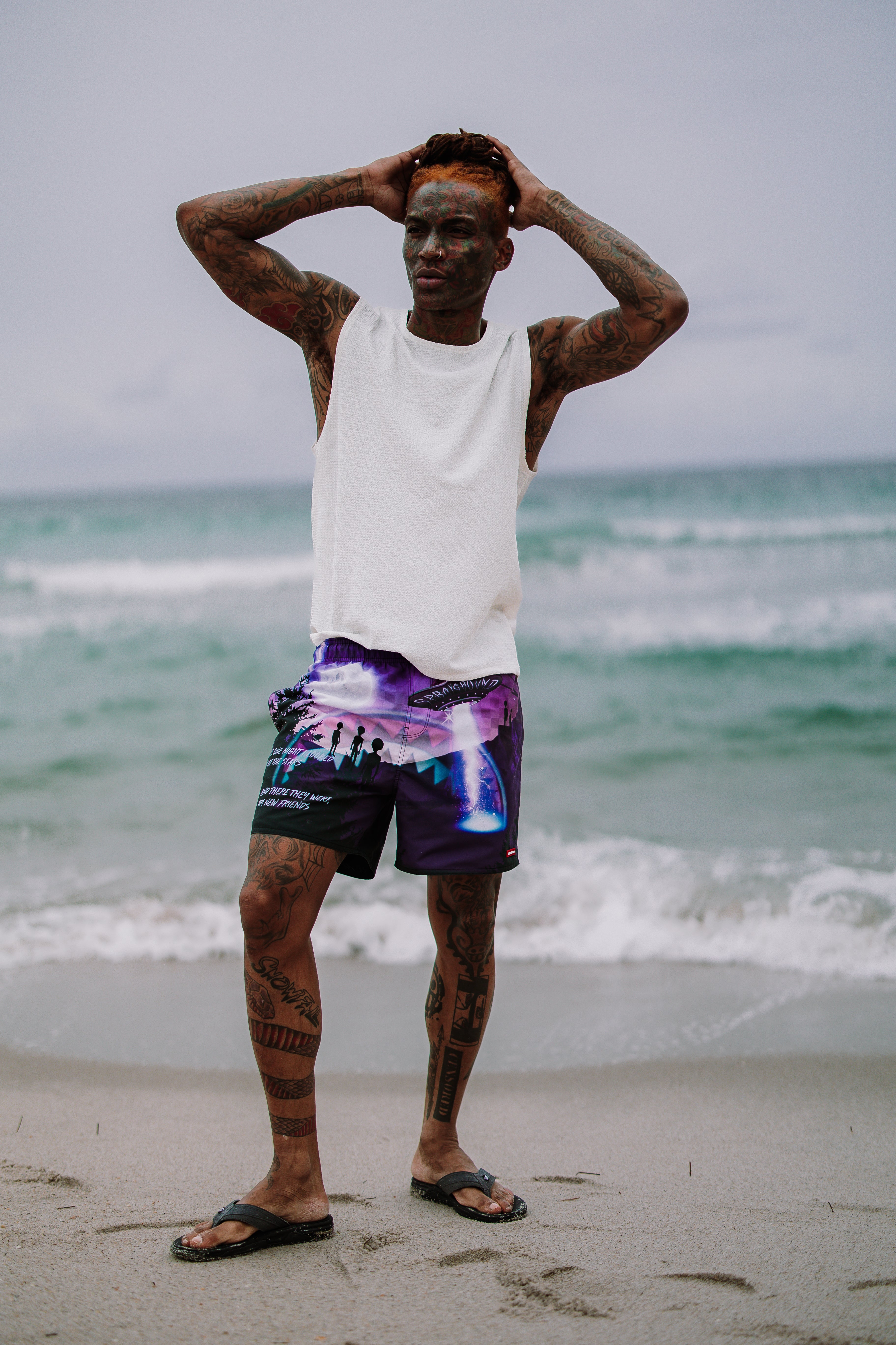 LATE ONE NIGHT SWIM SHORTS