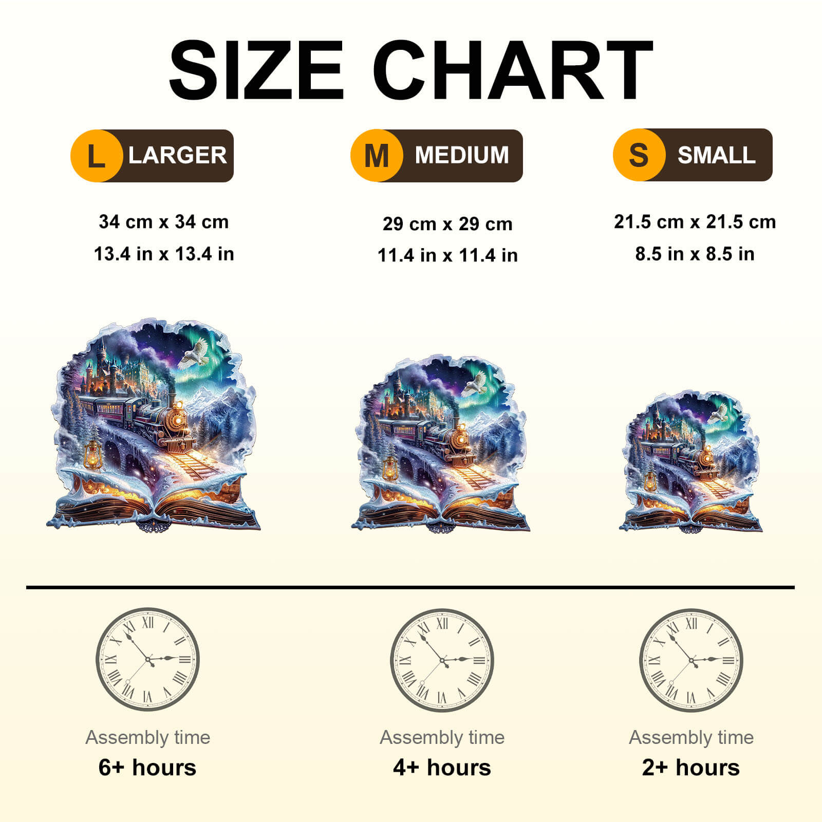 Magic Snowpiercer Wooden Jigsaw Puzzle