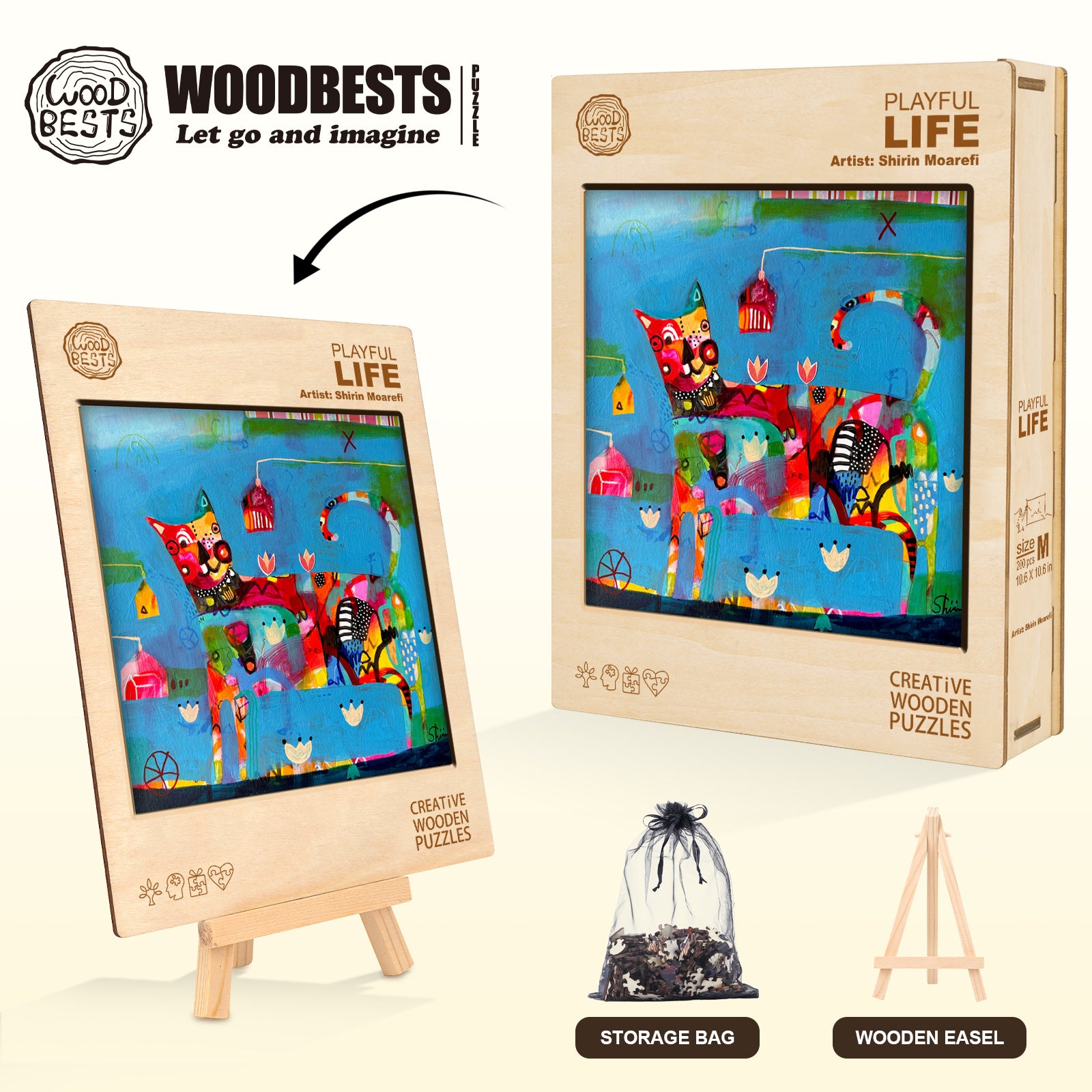 Playful Life - By Artist Shirin Moarefi