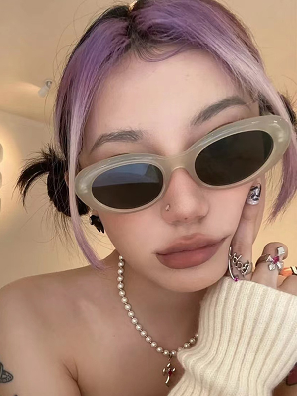 Stylish Selection Geometric Sun-Protection Sunglasses Accessories