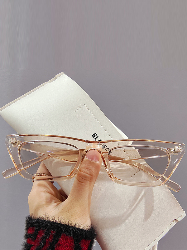 Geometric Sun-Protection Sunglasses Accessories