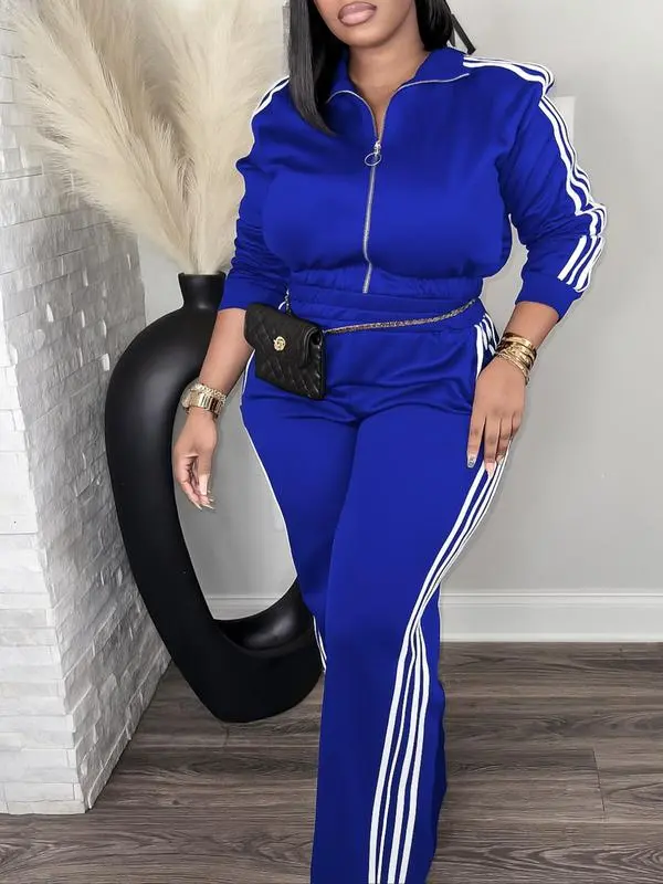 Women’s Zip-Up Tracksuit Set