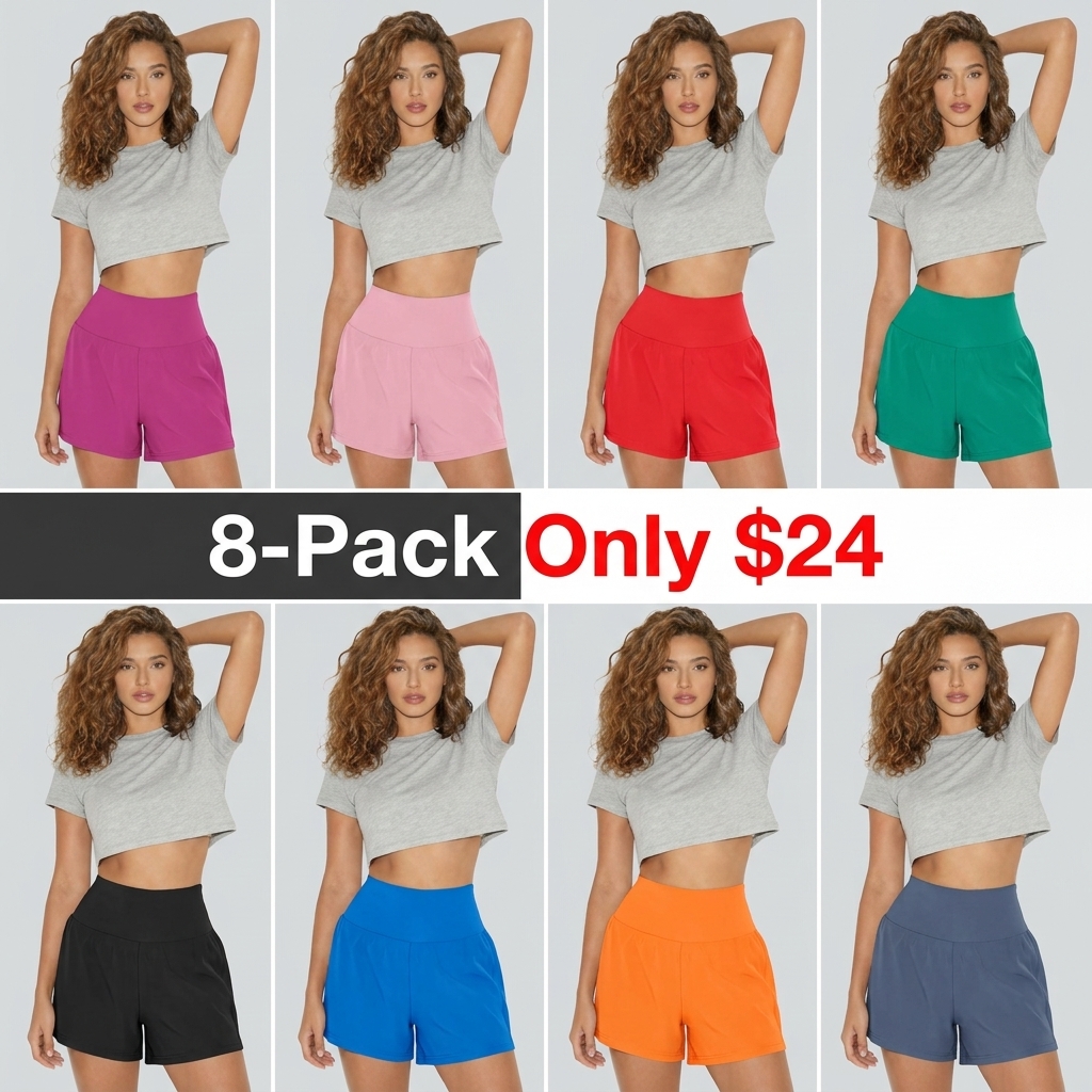 ⚡⚡⚡Women's Super High Waist Yoga Shorts