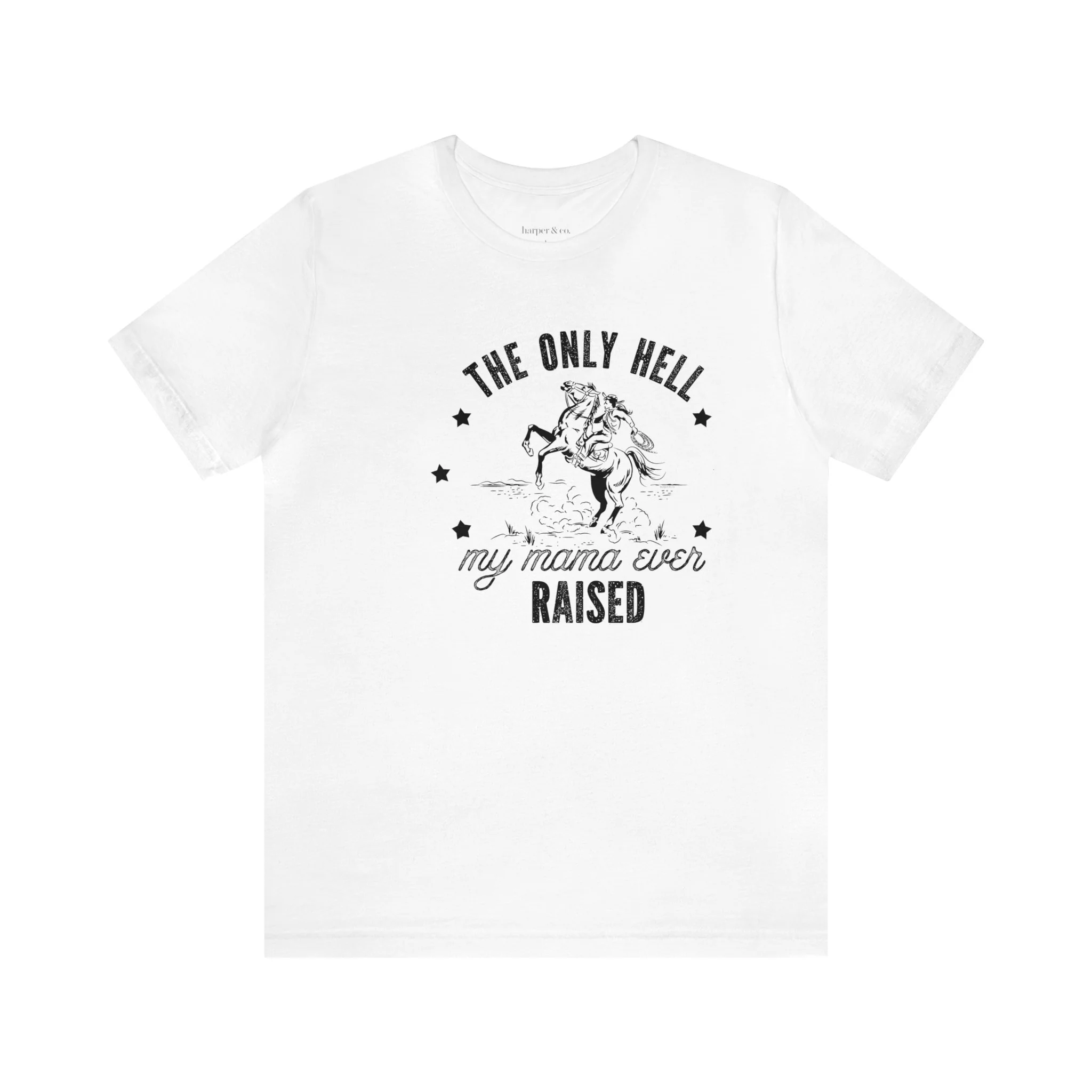 Mama Raised Hell Bella Canvas Unisex Jersey Tank