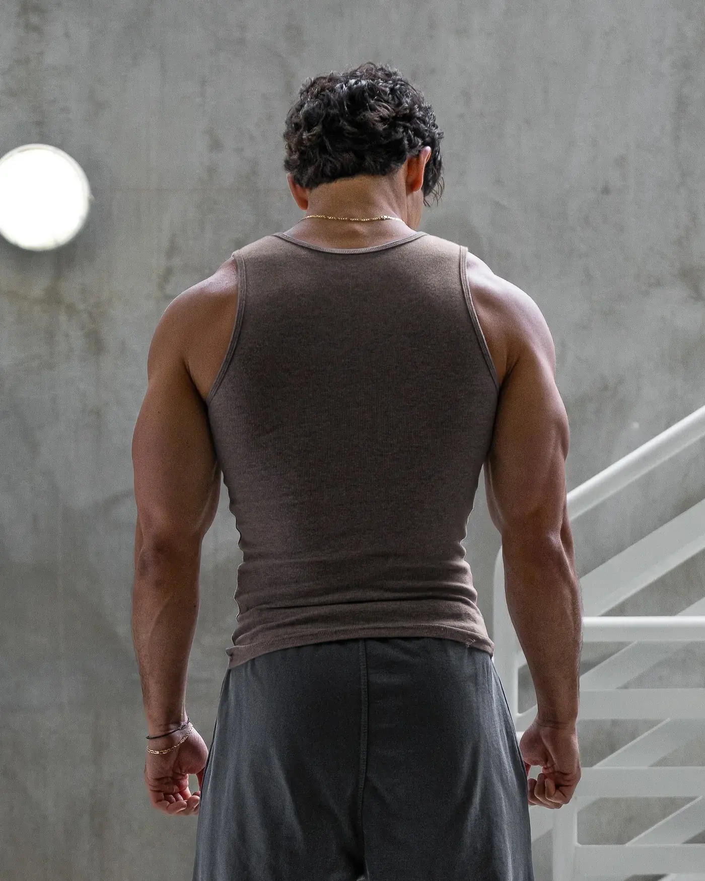 Men's Ultra-Soft Cotton Fitted Tank Top