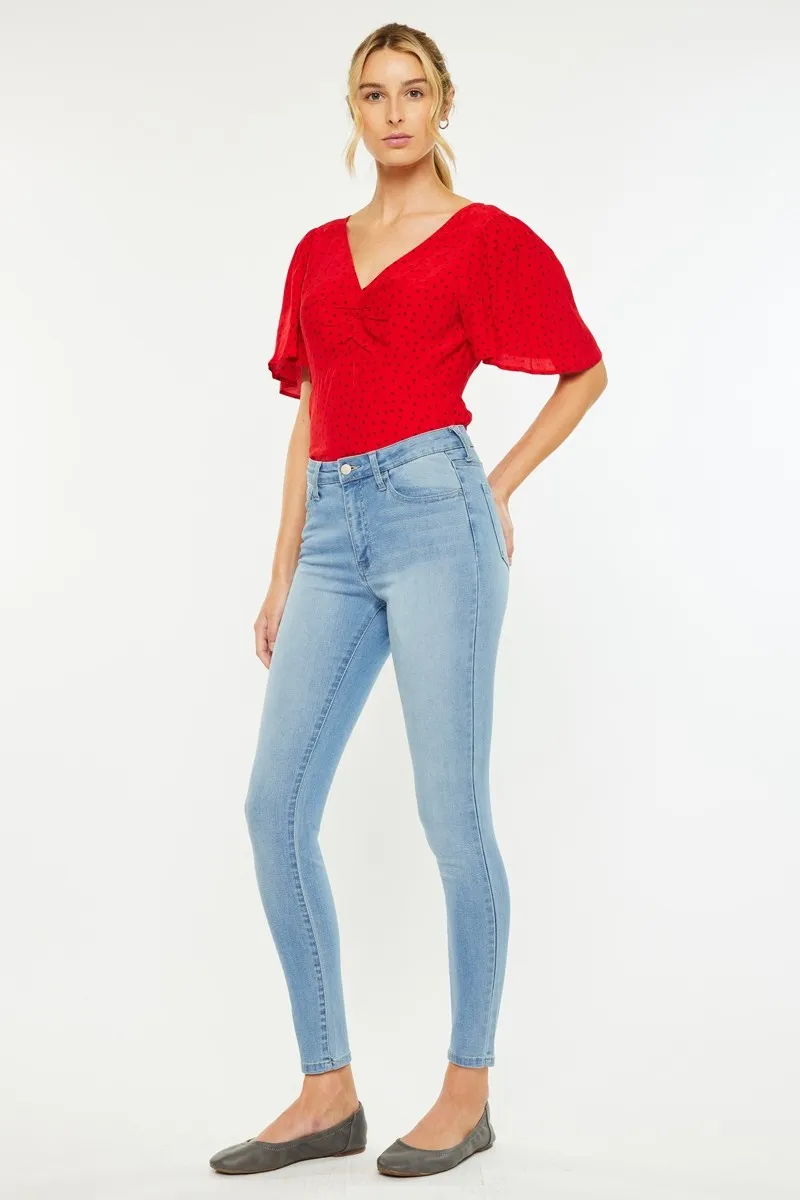 High Rise Super Skinny Jeans