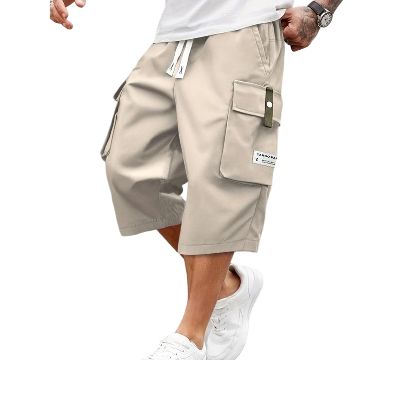 Men'S Plus Size Summer Lightweight Cargo Pants