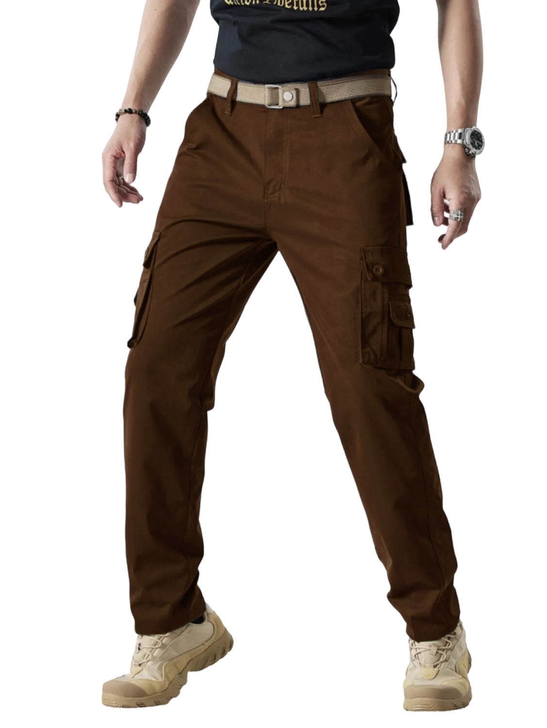 Rugged Multi-Pocket Men's Cargo Pants