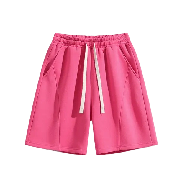 Men's Lightweight Breathable Pocket Waist Shorts - Casual Workout & All-Season Bottoms