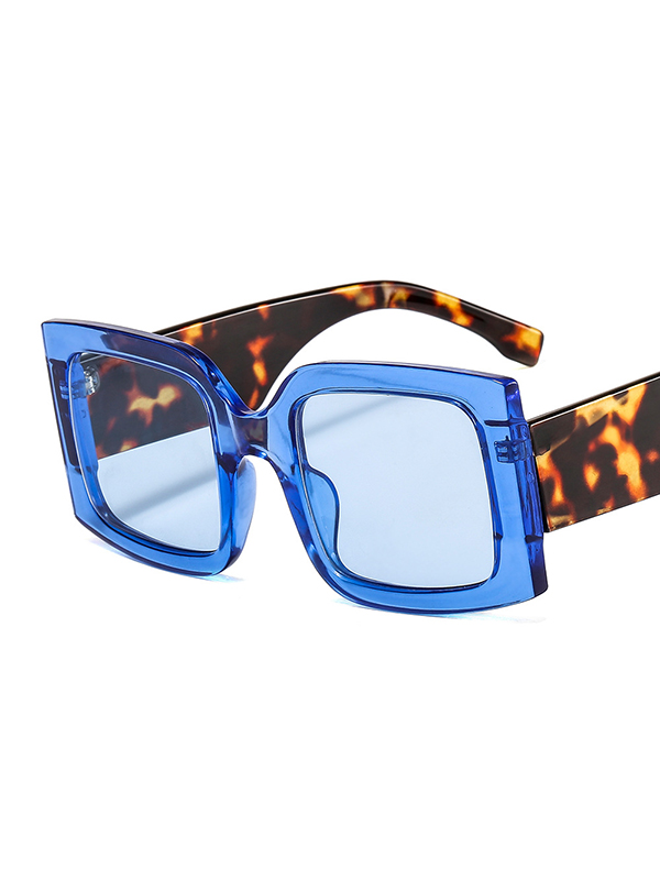 Geometric Sun-Protection Sunglasses Accessories