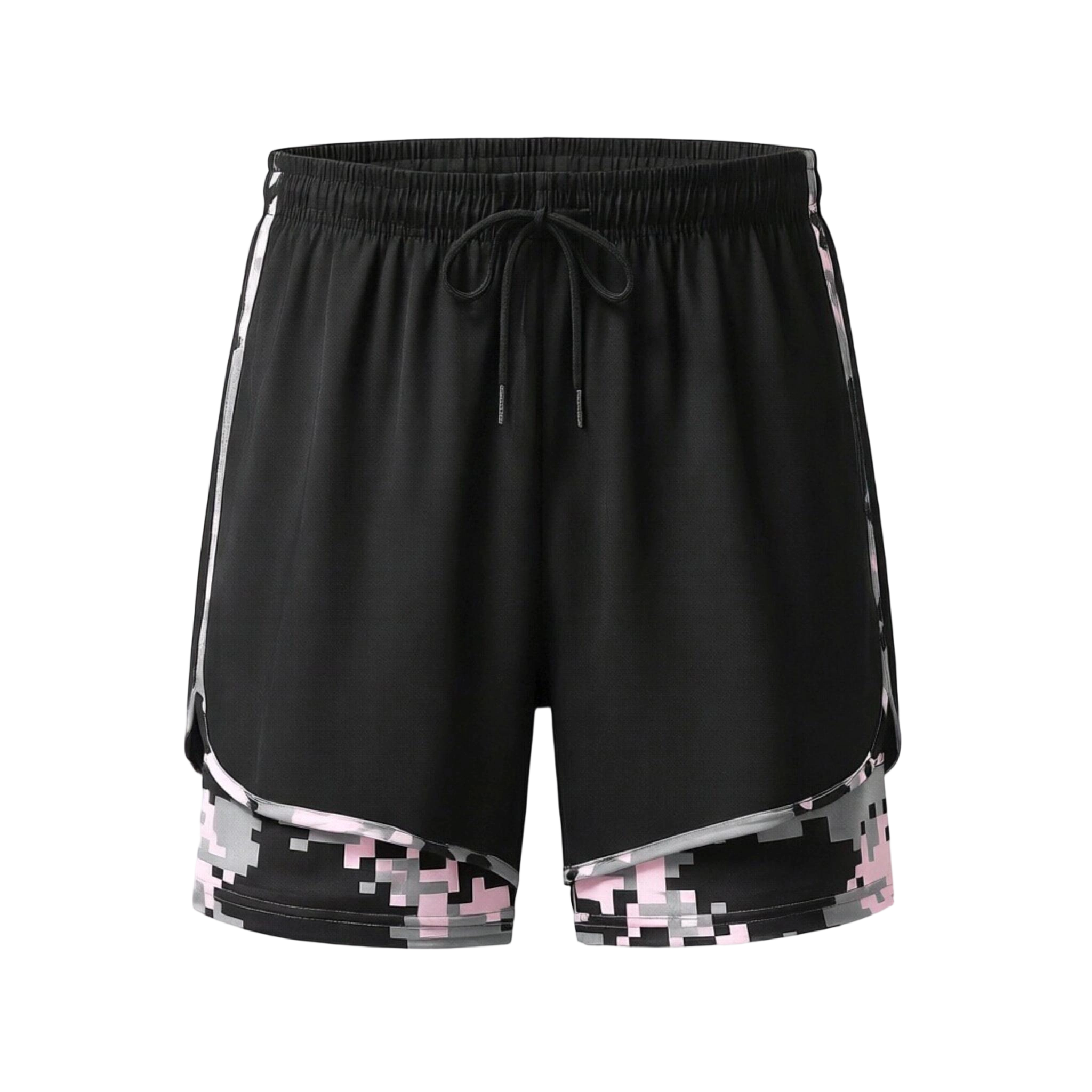 Women’s 8-Pack Anti-Exposure Layered Look Yoga Shorts — Quick-Dry Athletic/Casual Basic Workout Shorts for Running, Fitness, and Tennis