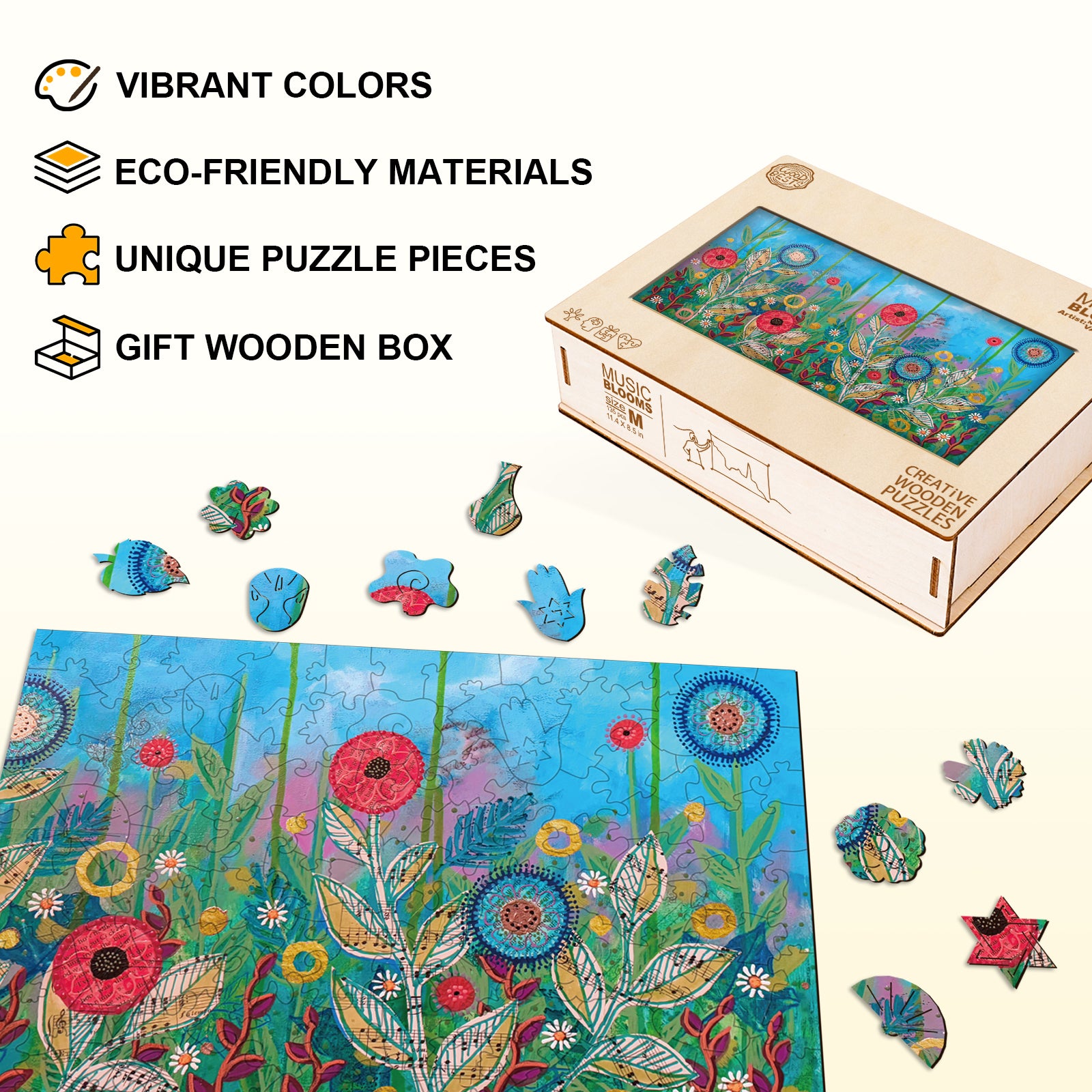 Music Blooms - By Artist Nicholas John VARDAXIS