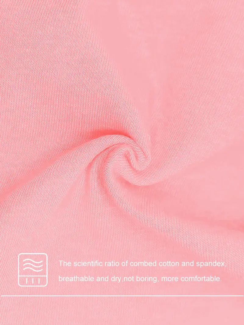 24 Pack High Rise Comfortable Casual Panties Set - Women's Plain Letter Tape Panties for Everyday Wear