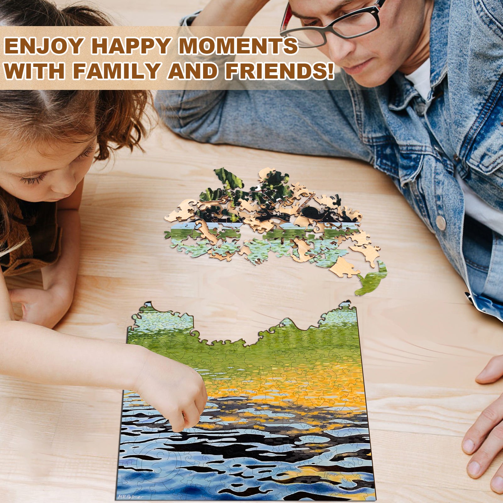 Peace at the Lake - By Artist Marianne K Palmer