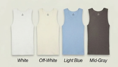 Men's Ultra-Soft Cotton Fitted Tank Top