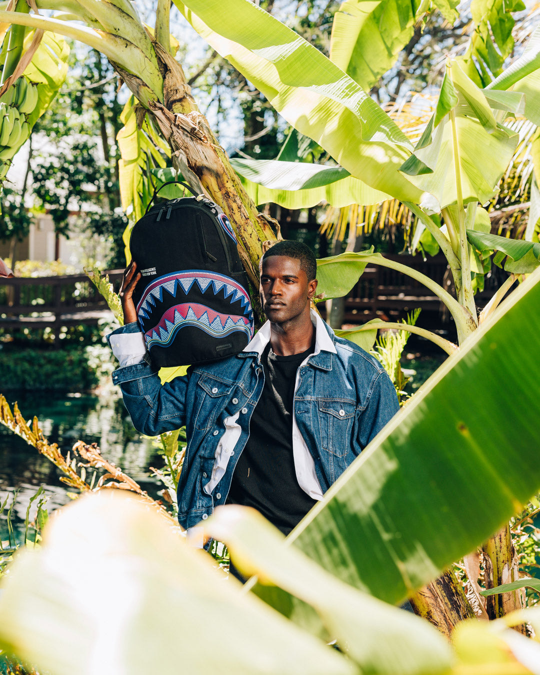 A.I. AFRICAN INTELLIGENCE BORN AND RAISED BACKPACK - SANDFLOWER COLLAB