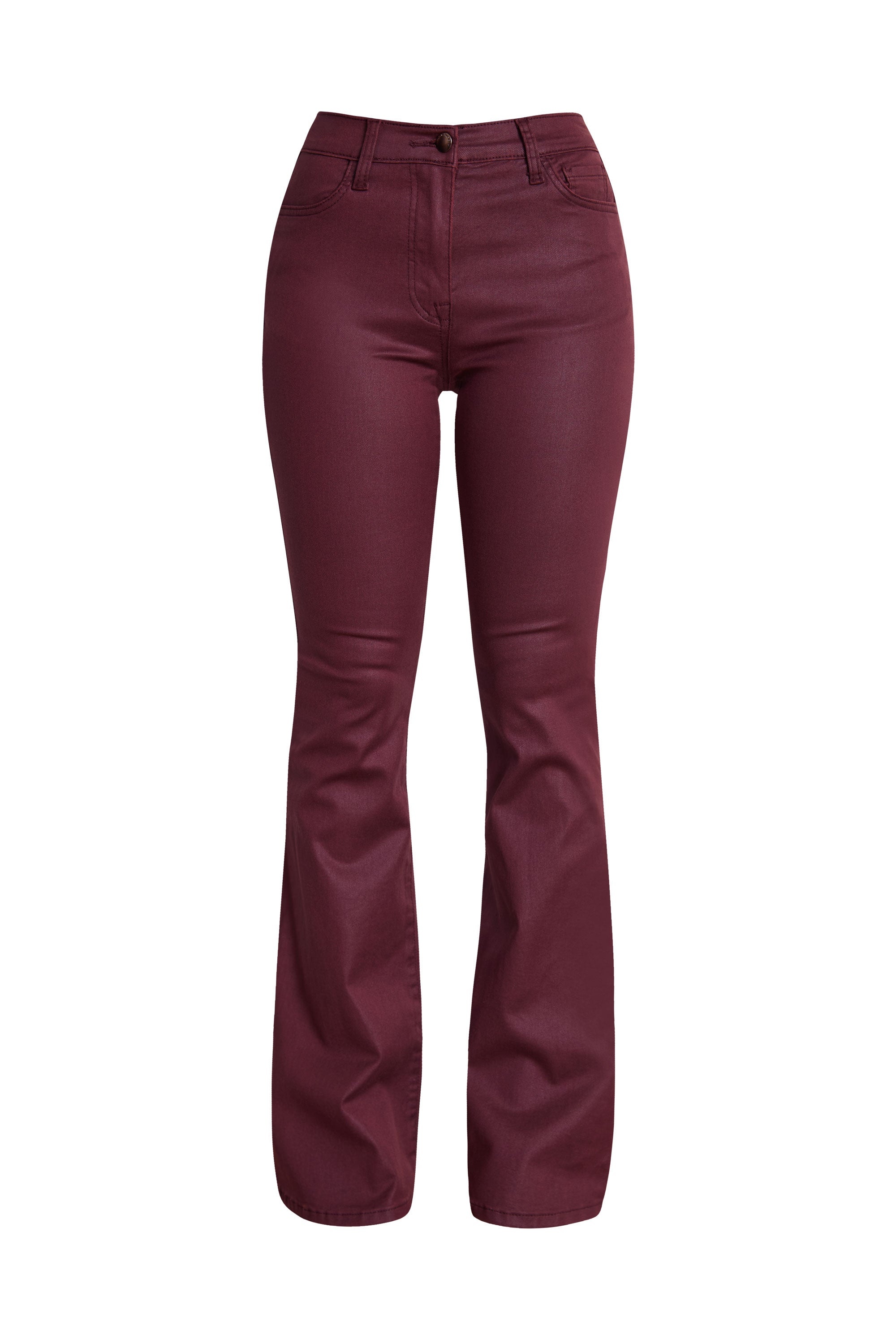 Chic Flare Cotton Pants