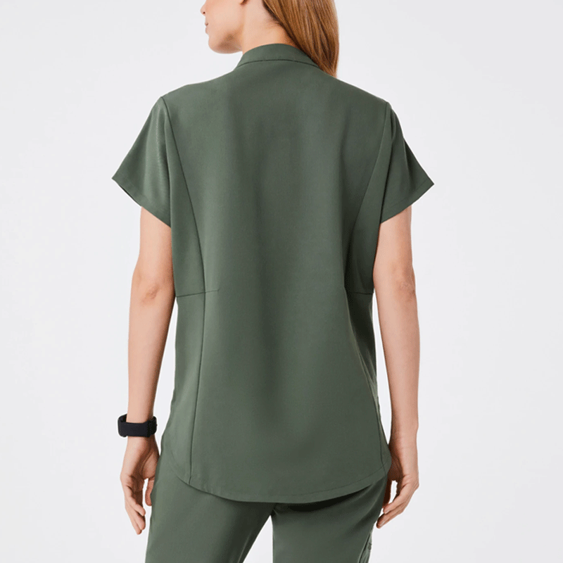 Stretch Scrub Top & Jogger Scrub Pants Set