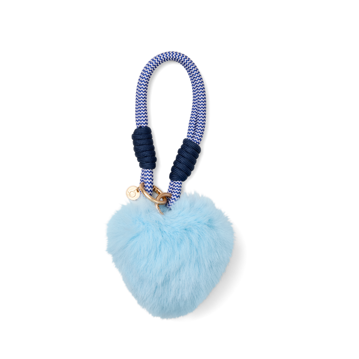 Bogg'd & Charmed  - Blue Heart Pouf