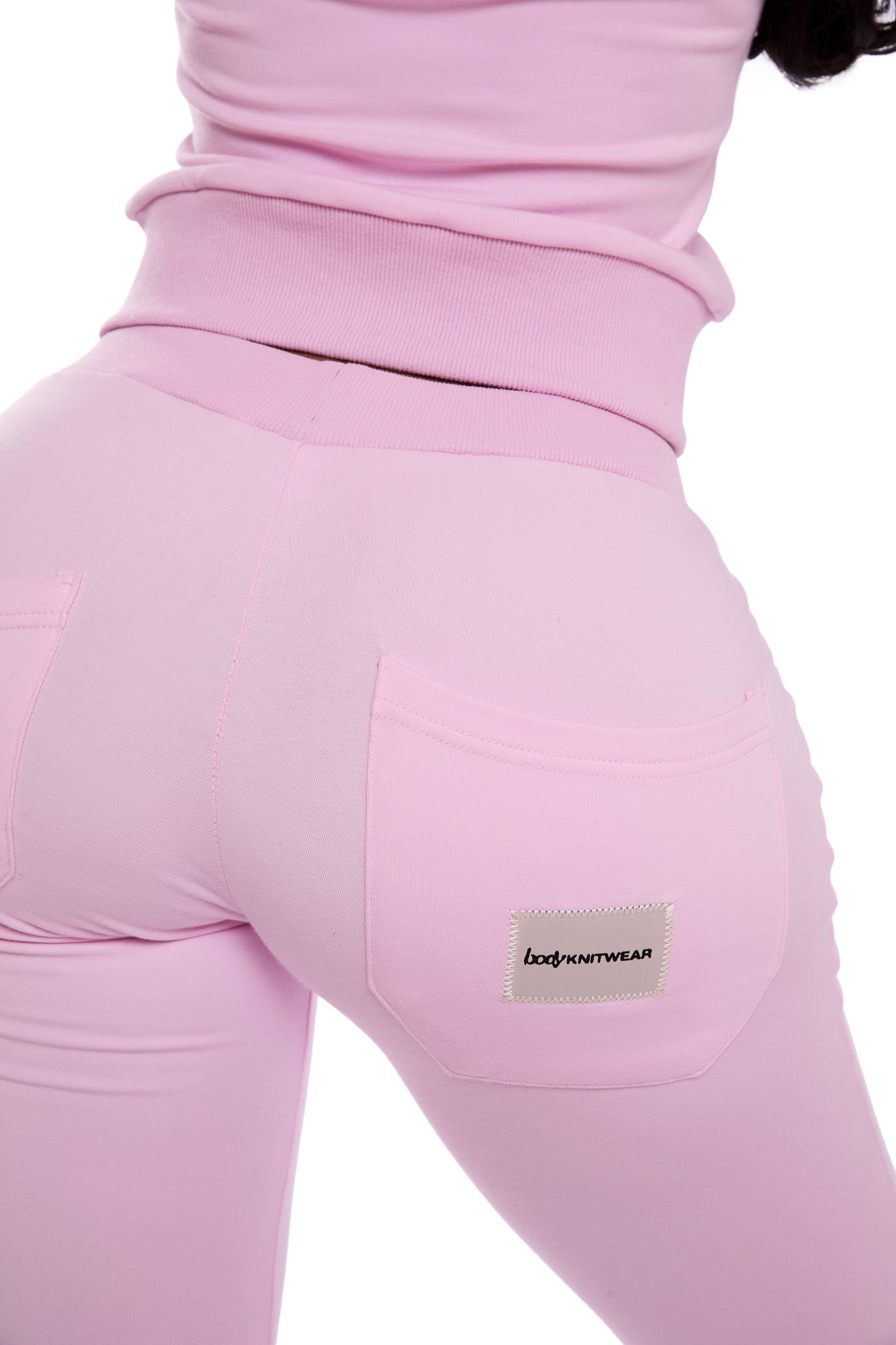 BODY KNITWEAR PANTS (BABY PINK)
