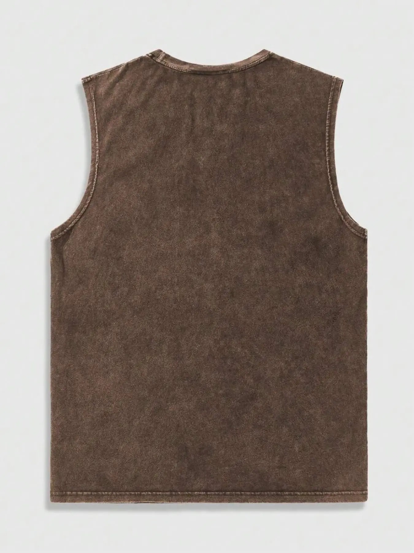 Men's Loose-Fit Sleeveless Short Graphic T-Shirt