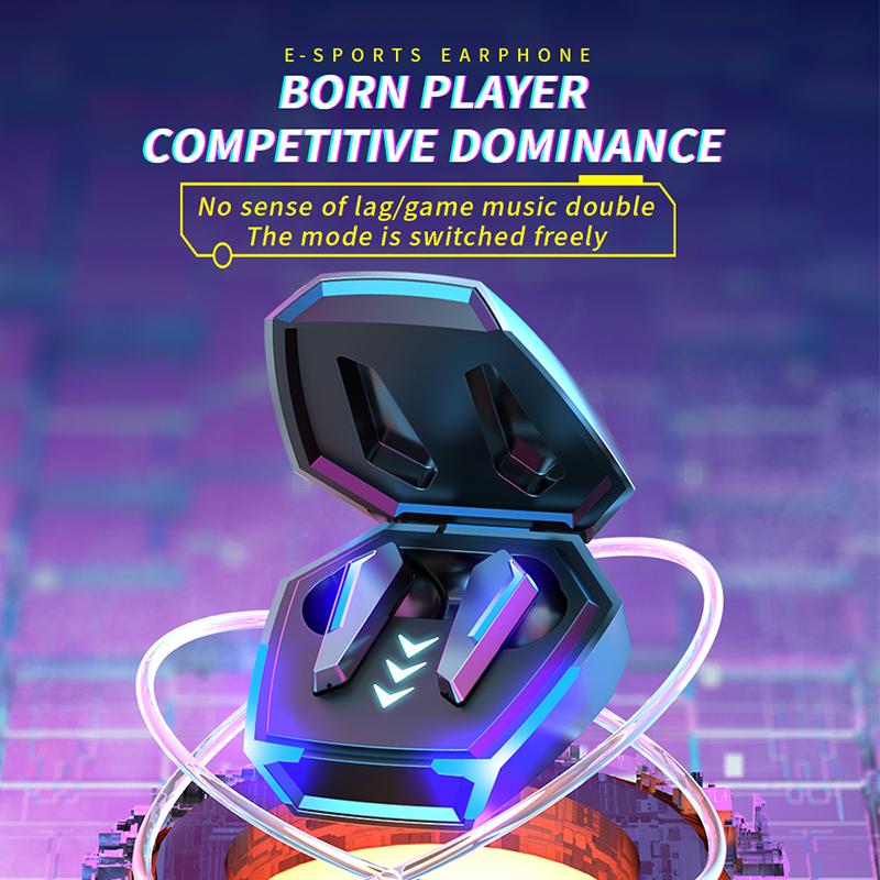 Wireless  Waterproof and Rechargeable Earbuds Earphones