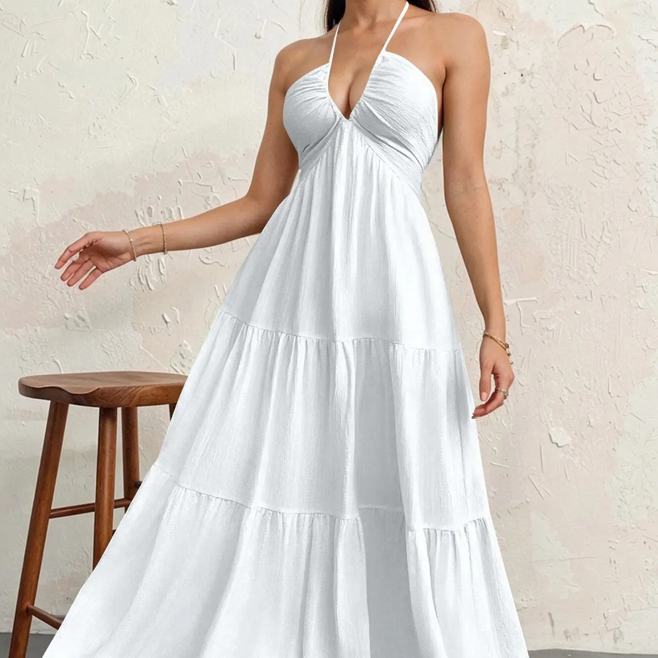 Women's Plain Dress, Summer Clothes Women