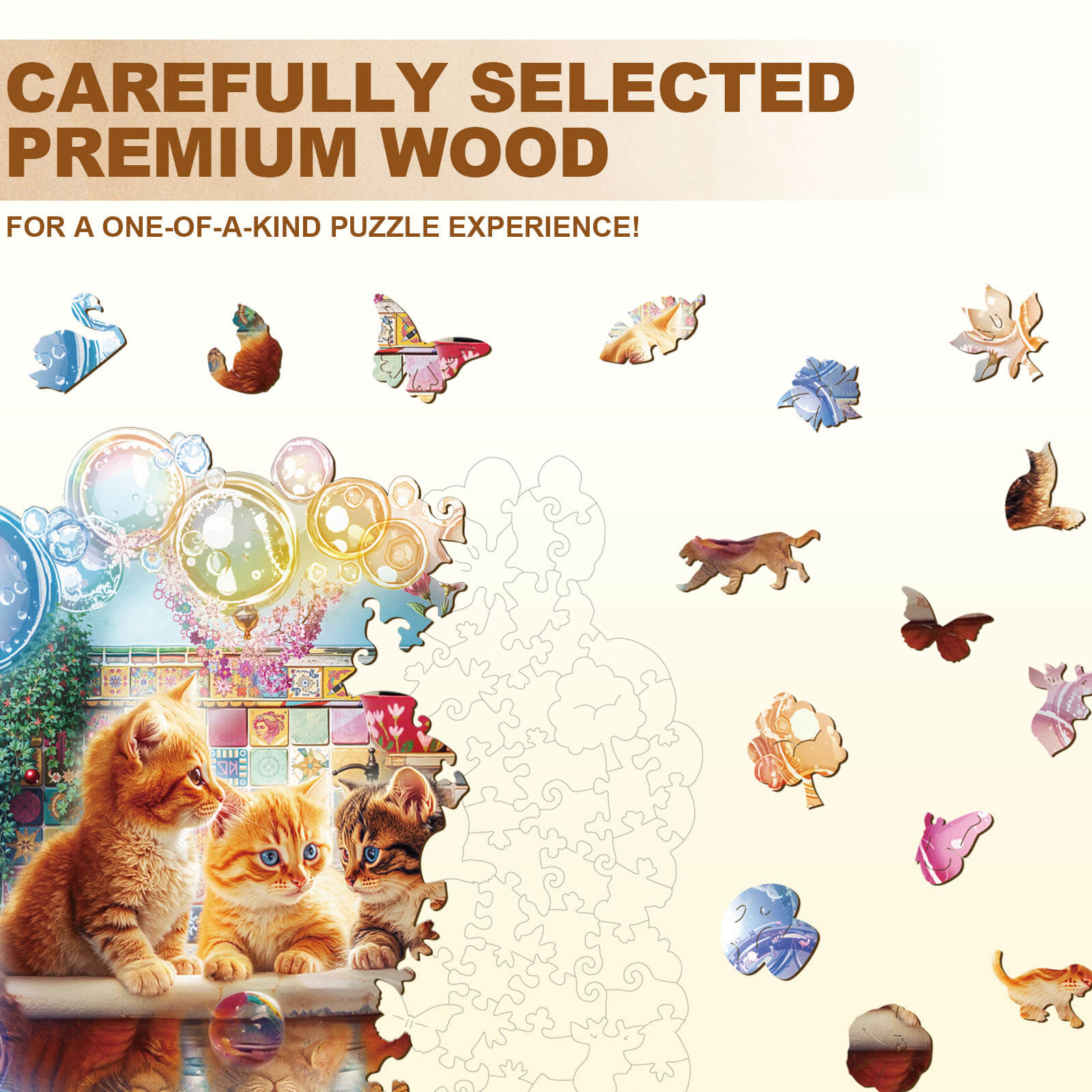 Tiger—My wish Wooden Jigsaw Puzzle