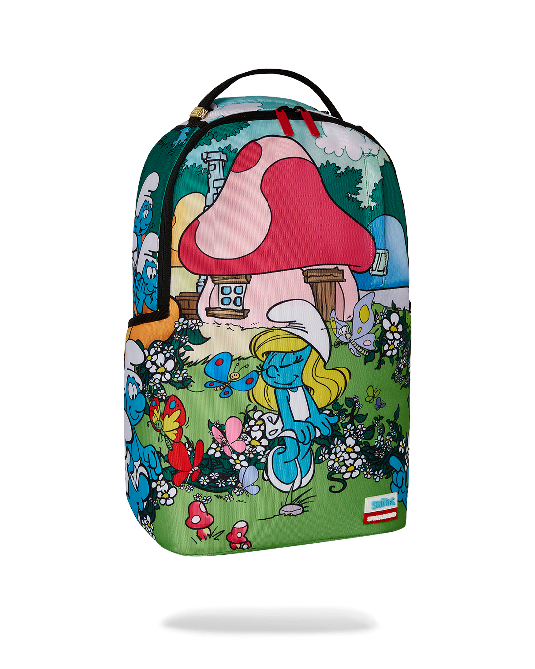 SMURFS IN THE GARDEN BACKPACK