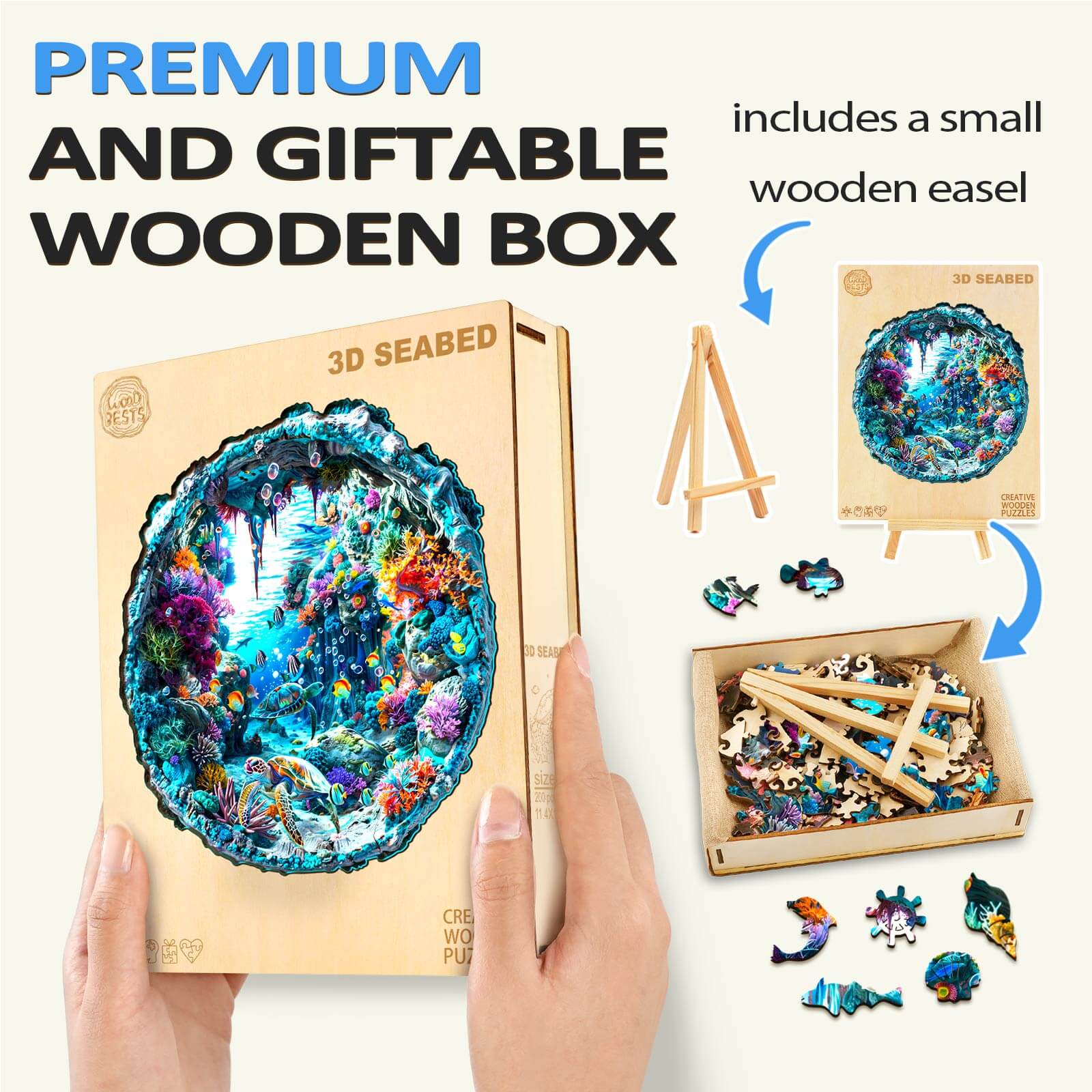 Seabed Wooden Jigsaw Puzzle