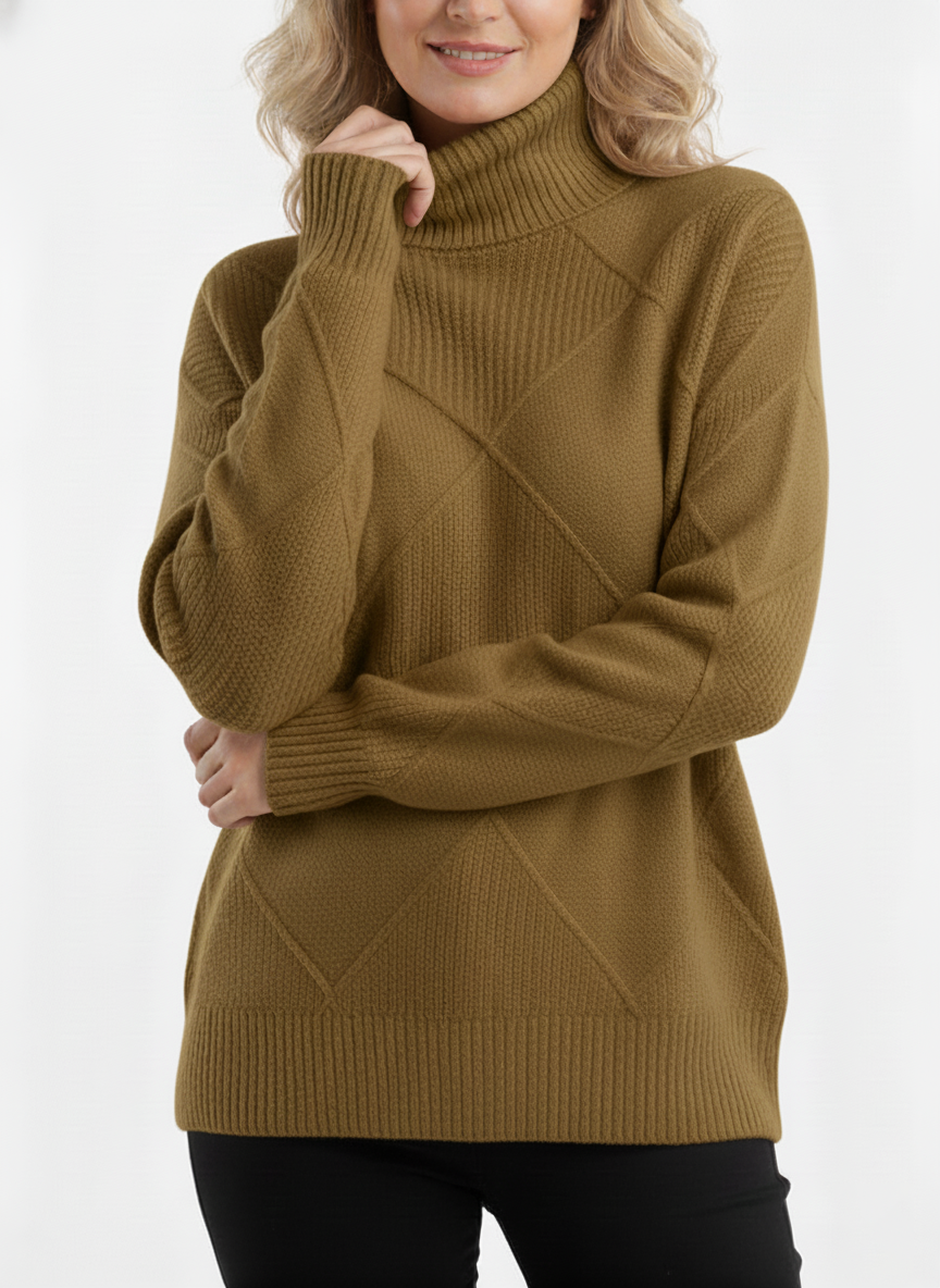Women's Casual Cashmere Turtlencek Sweater