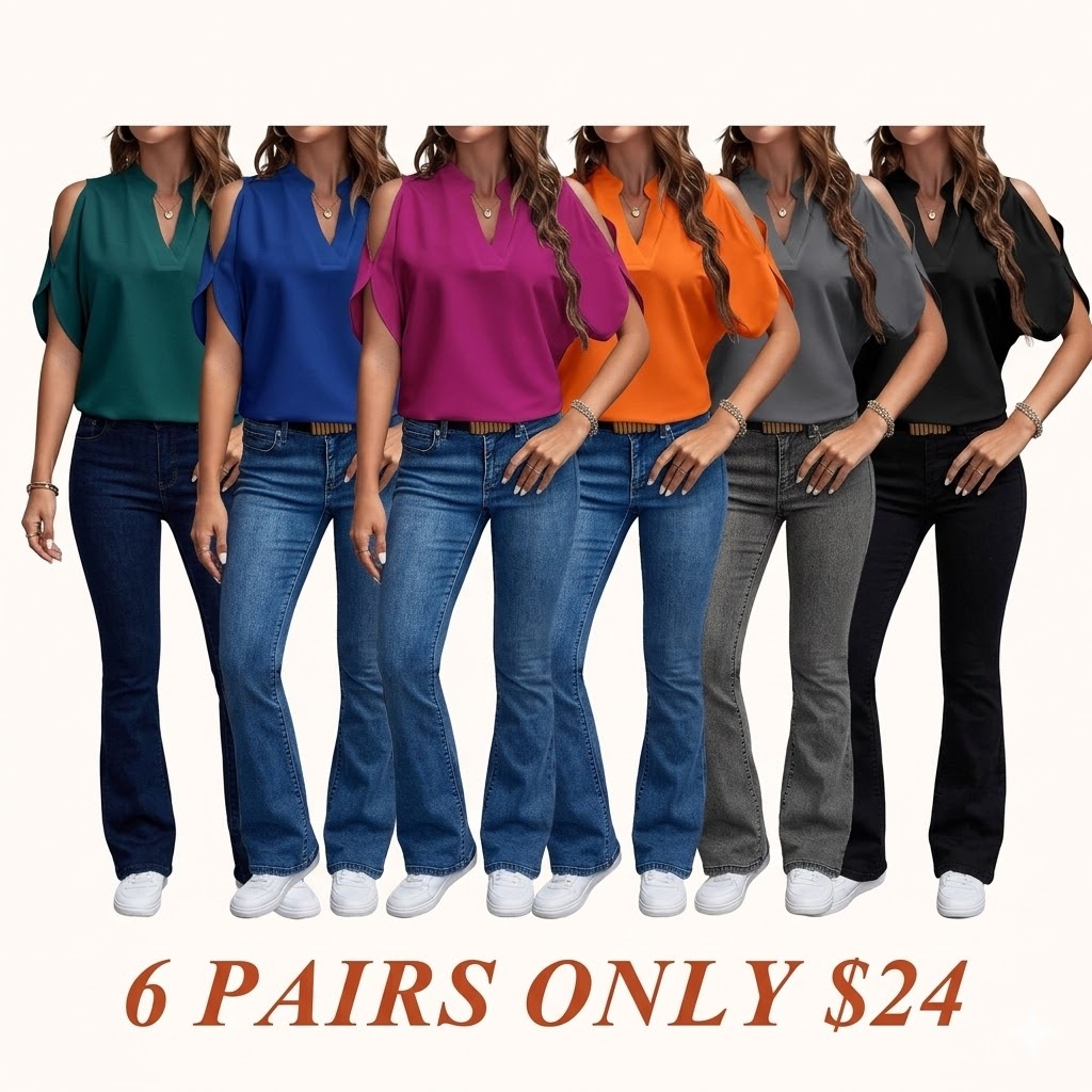 Women's Solid Color Casual Fitted T-Shirt