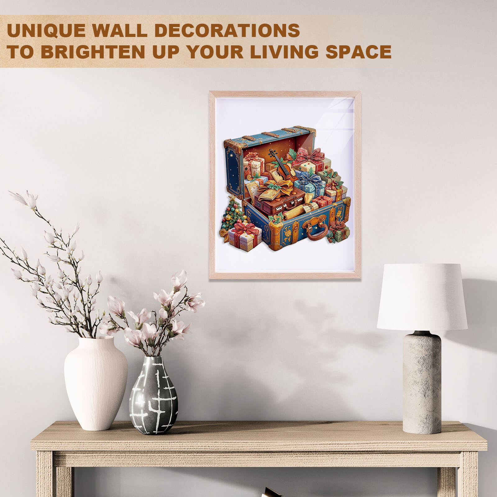 Music Gift Box Wooden Jigsaw Puzzle