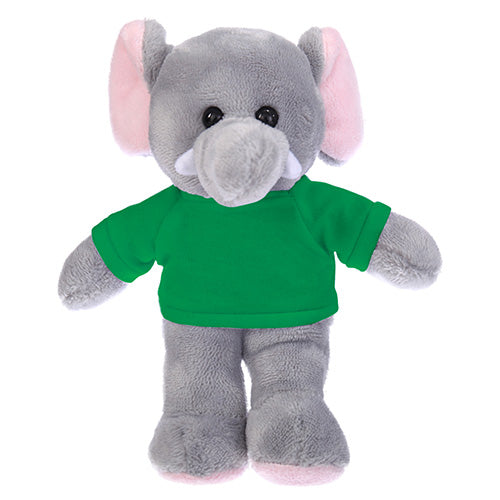 Soft Plush Elephant with Tee 8inch