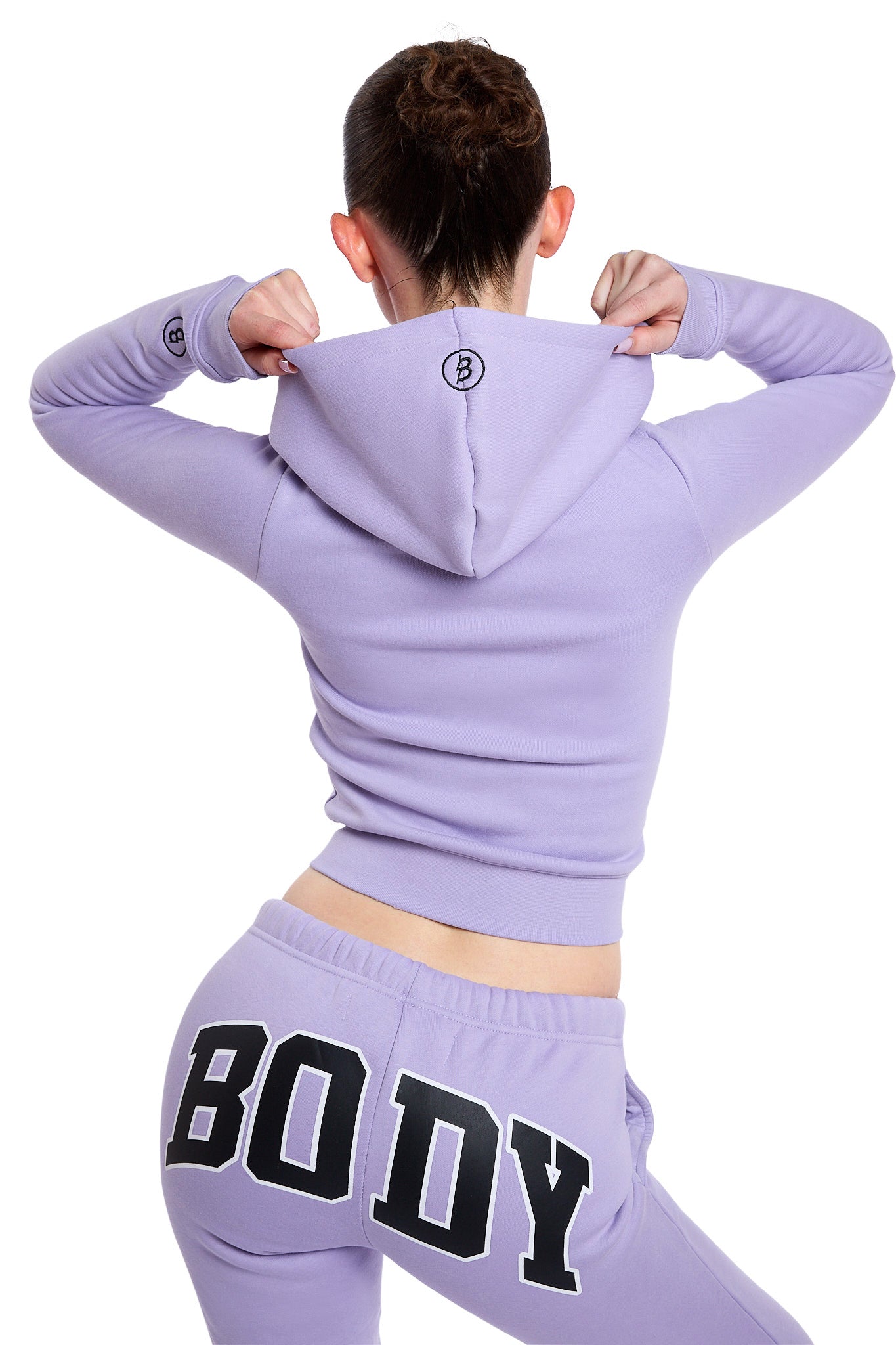 BACKSHOT HOODIE 2.0 (LAVENDER/BLACK)