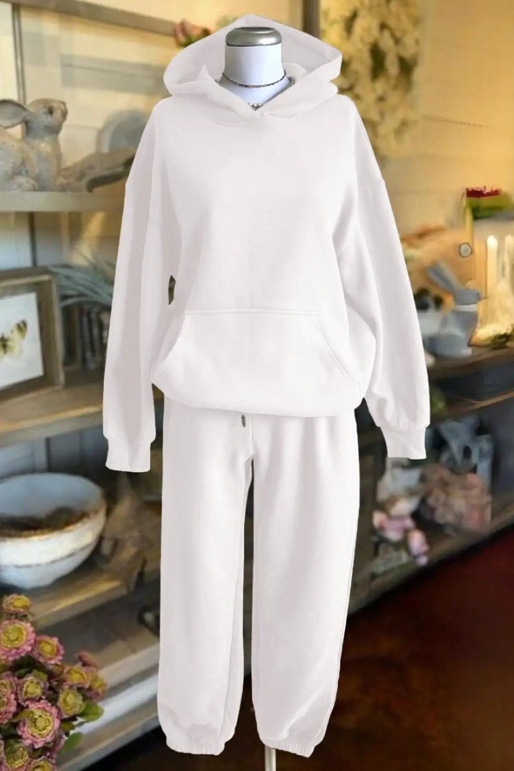 Versatile Hoodie Sweatsuit Set