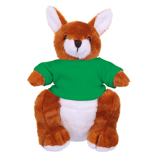 Soft Plush Kangaroo with Tee 8inch